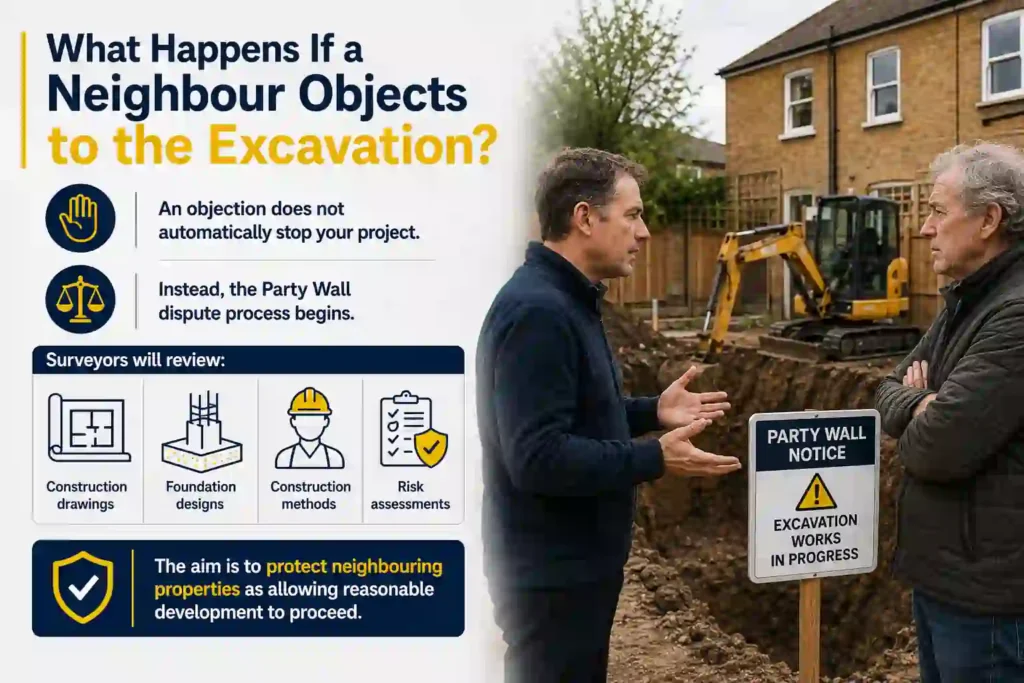 The Complete Guide to Section 6 Excavation Notices 3 What Happens If a Neighbour Objects to the Excavation Chesham